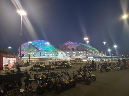 Com poucos eventos, Parque Olímpico de Sochi virou área de recreação para russos