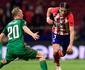 Atltico goleia e vai s quartas da Liga Europa, mas Filipe Luis sai machucado