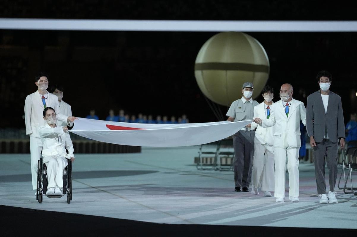 Fotos da Cerimnia de Abertura dos Jogos Paralmpicos de Tquio