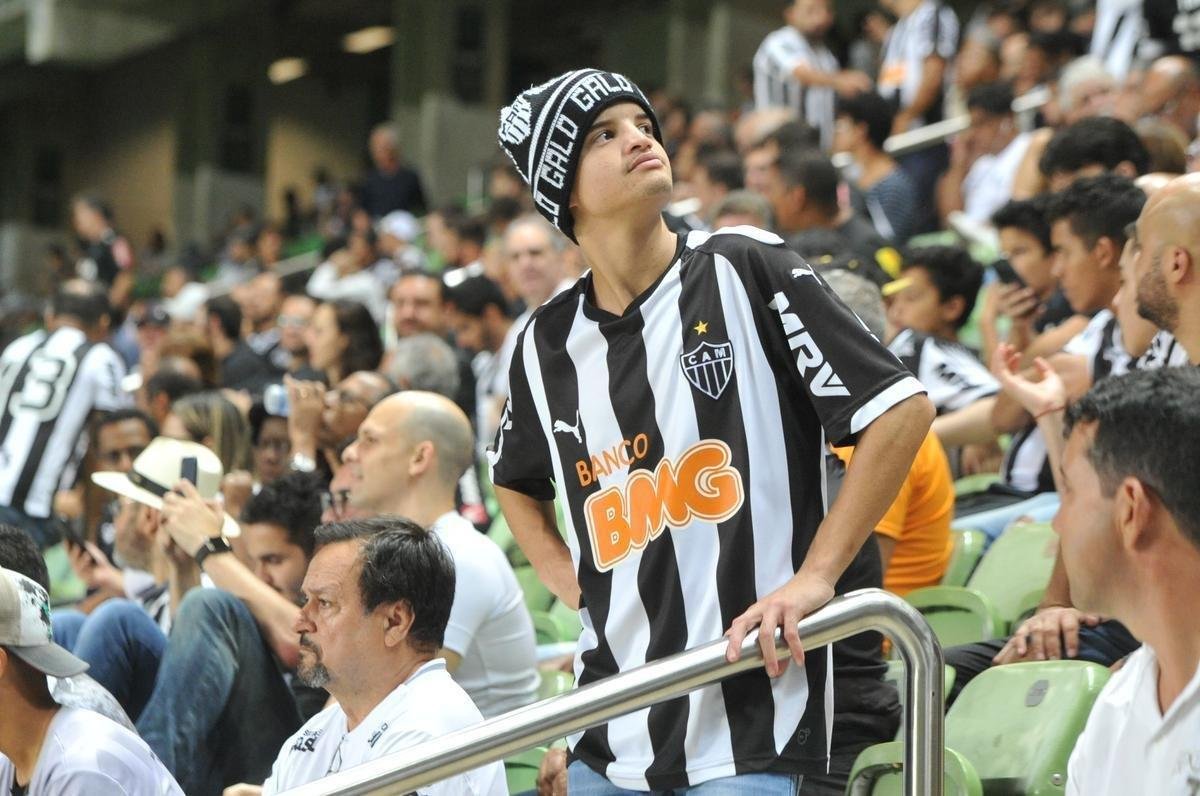 Fotos da torcida do Atltico na partida contra o Unin La Calera, do Chile, no Independncia, pela Copa Sul-Americana