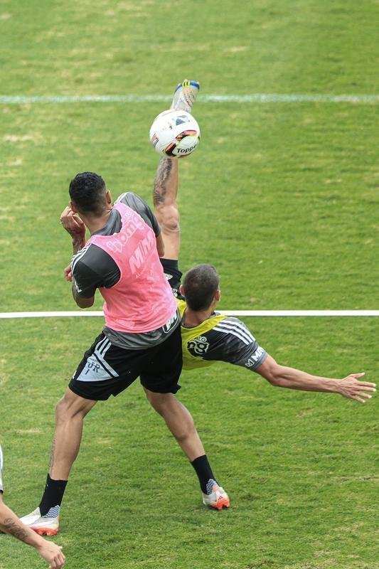 Fotos do ltimo treino do Atltico antes de pausa para festas de fim de ano