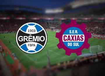 Confira o resultado da partida entre Grêmio e Caxias