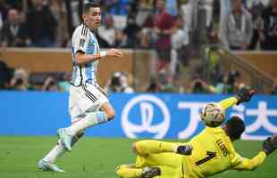 Di Mara ampliou a vantagem da Argentina para 2 a 0 na final da Copa do Mundo contra a Frana. Veja o gol por todos os ngulos