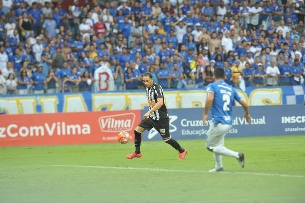 Fotos do segundo tempo do clssico entre Cruzeiro e Atltico, pela final do Mineiro