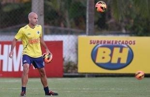 Cruzeiro encerrou prepara��o para jogo decisivo da segunda fase da Copa do Brasil