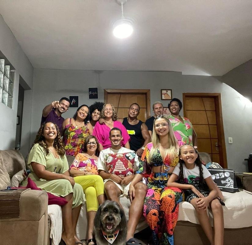 Imagem postada pelo zagueiro Lucas Oliveira