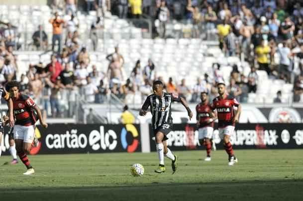 Fotos do jogo entre Atltico e Flamengo no Mineiro