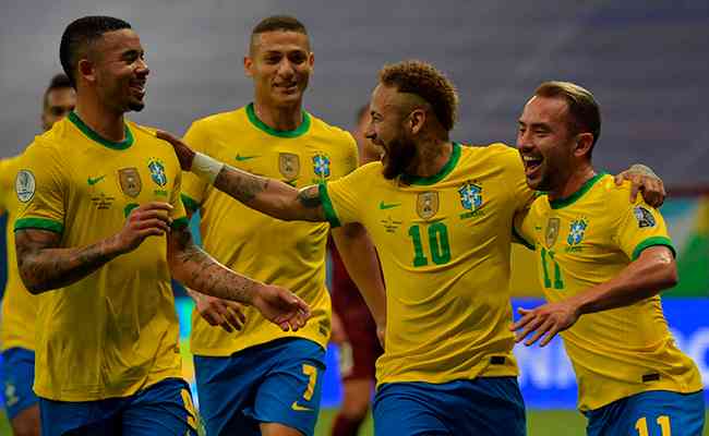 Seleção Brasileira venceu com gols de Marquinhos, Neymar e Gabigol