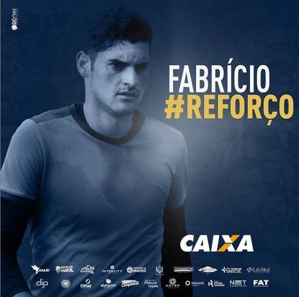 O goleiro Fabrcio, que estava no Boa Esporte, tambm foi contratado pelo CSA.