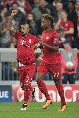 No Allianz Arena, volante chileno Vidal marcou o único gol da partida