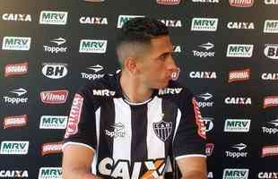 Danilo Barcelos e Felipe Santana foram apresentados nesta tera-feira na Cidade do Galo