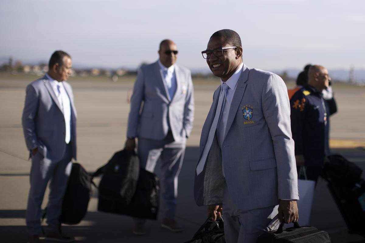 Seleo Brasileira embarca para o Catar