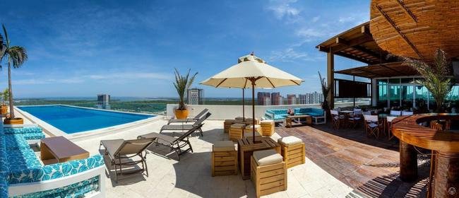 Atltico ficar hospedado no Hotel GHL Collection Barranquilla