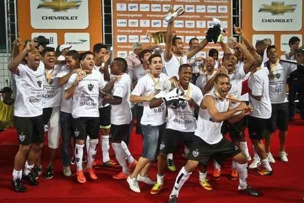 Comemoração do título do Campeonato Mineiro de 2012