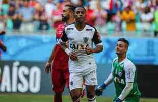 Bahia e Atltico travaram bom duelo que terminou empatado por 2 a 2 na Arena Fonte Nova