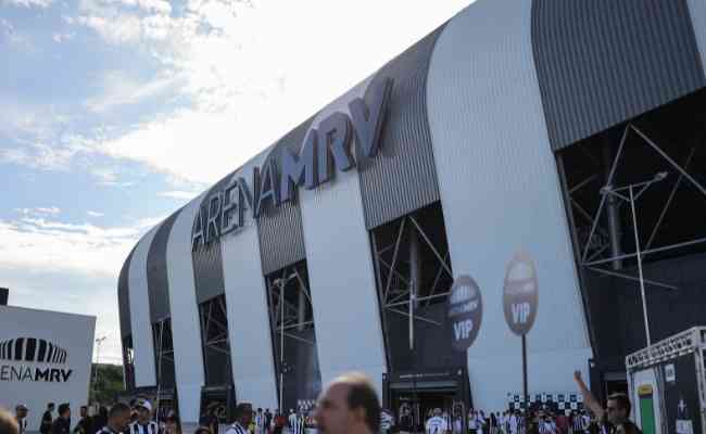 Atlético-MG apresenta a Arena MRV a empresários importantes