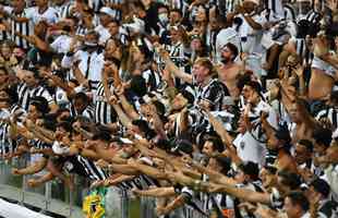 Fotos da torcida do Atltico na volta ao Mineiro no duelo contra o River Plate, pelas quartas de final da Copa Libertadores