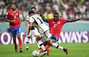 No Estdio Al Bayt, Costa Rica e Alemanha duelaram pela terceira ltima rodada do Grupo E da Copa do Mundo do Catar