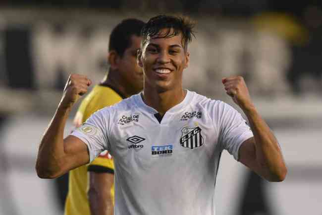Santos e Juventus-ITA entram em acordo para negociao de Kaio Jorge