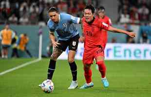 Pela primeira rodada do Grupo H da Copa do Mundo do Catar, Uruguai e Coreia do Sul se enfrentam no Estdio Cidade da Educao, em Al Rayyan