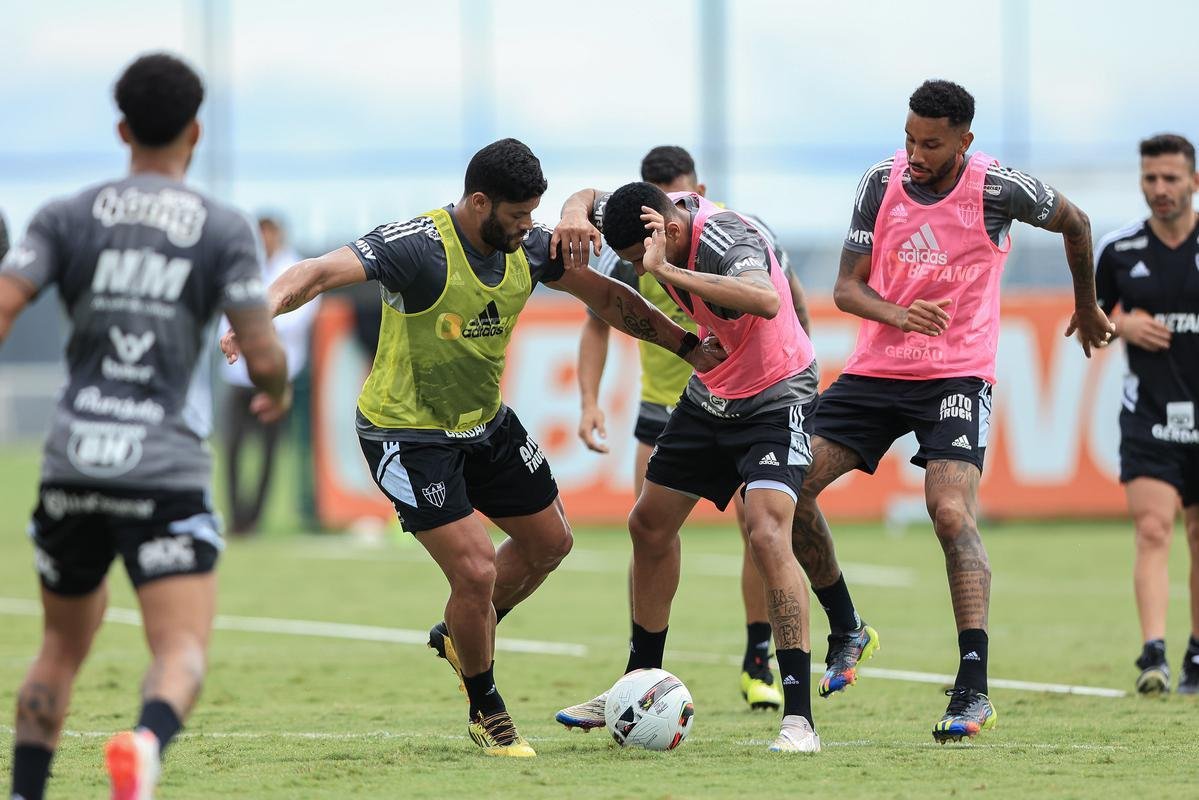 Fotos do ltimo treino do Atltico antes de pausa para festas de fim de ano