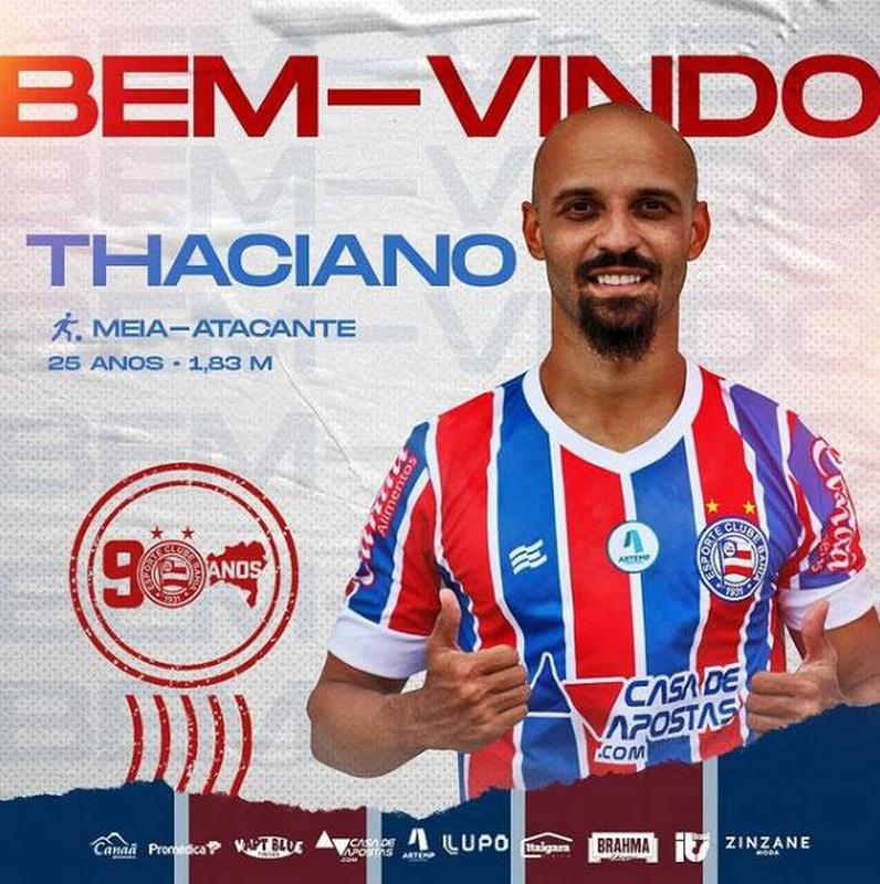 Thaciano, meio-campista (Bahia)