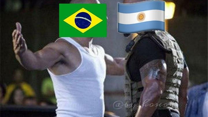 Veja os memes da vitória do Brasil sobre a Argentina