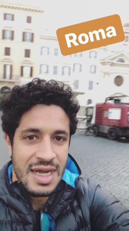 Agora, Leo segue sua viagem de mochilo por Roma, na Itlia