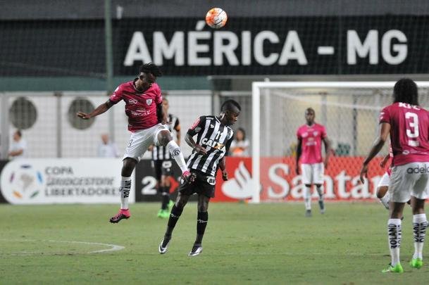 Lances da partida entre Atltico e Del Valle no Independncia pela Copa Libertadores