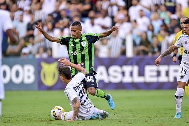 Santos venceu o Amrica por 3 a 0, na Vila Belmiro, pelo Brasileiro 