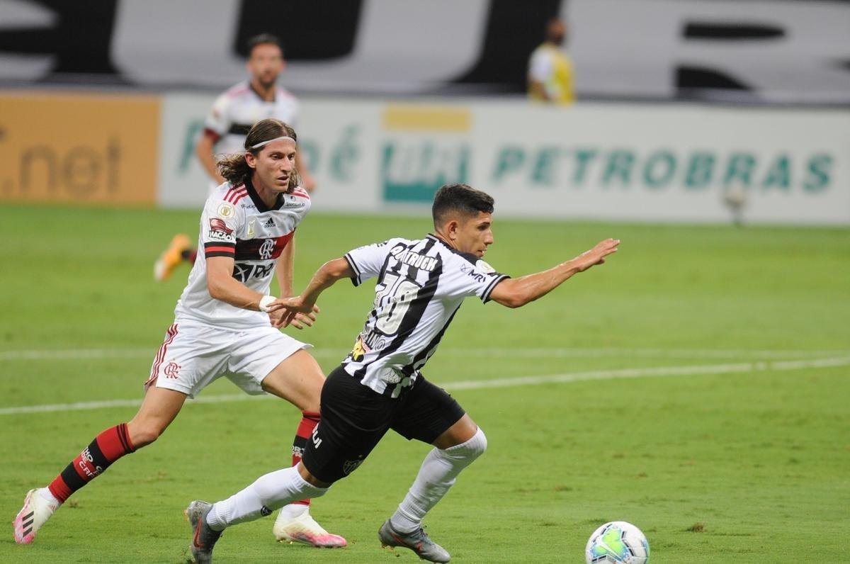 Imagens do jogo entre Atltico e Flamengo, no Mineiro, pelo Brasileiro