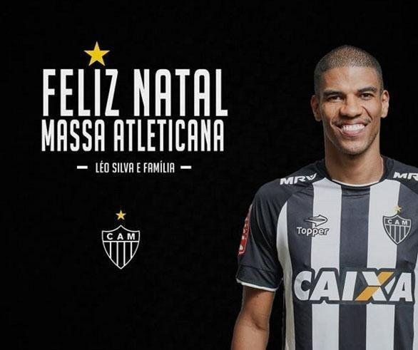 Leonardo Silva desejou feliz Natal  massa atleticana 