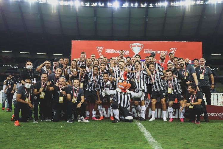Fotos da festa do Atltico no Mineiro com a conquista do bicampeonato mineiro