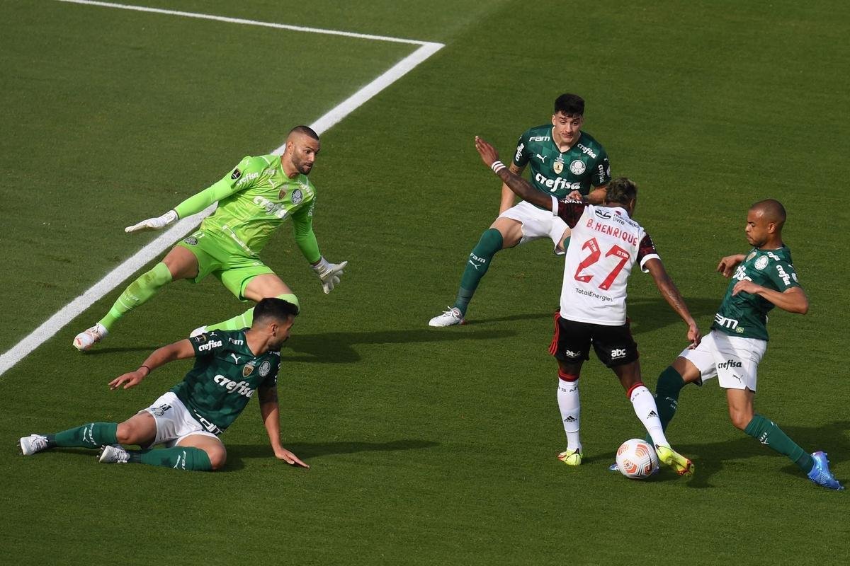 Fotos da final da Libertadores entre Palmeiras e Flamengo