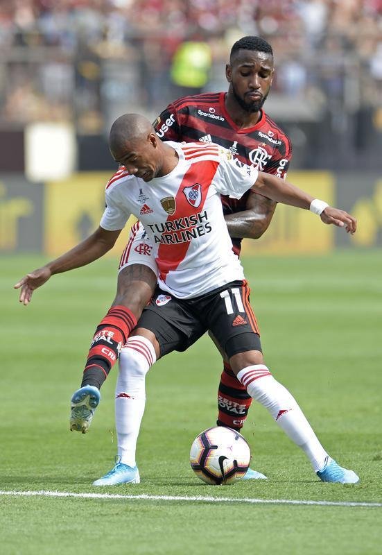 Fotos do jogo entre Flamengo e River Plate