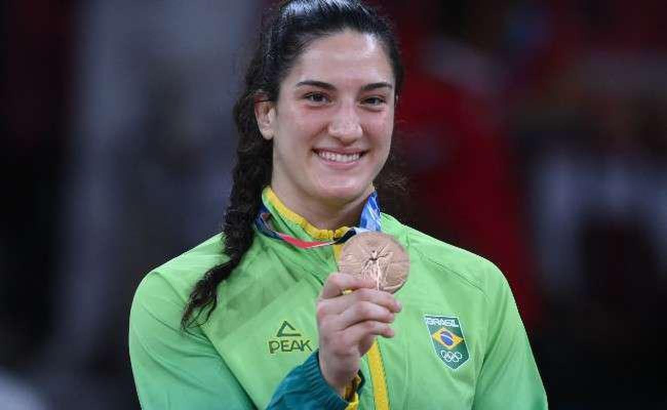 10 - Mayra Aguiar - bronze no Jud