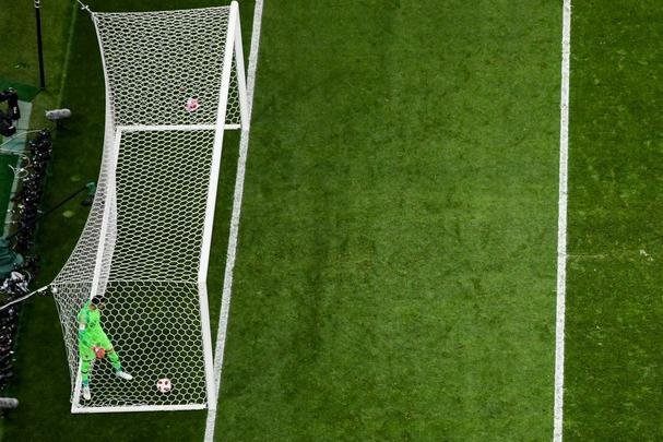 otos da final da Copa do Mundo, entre Frana e Crocia, em Moscou 