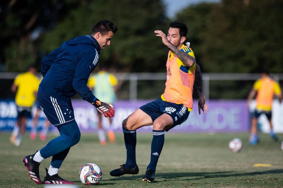 Fotos do treino do Cruzeiro desta quinta-feira (8/7)
