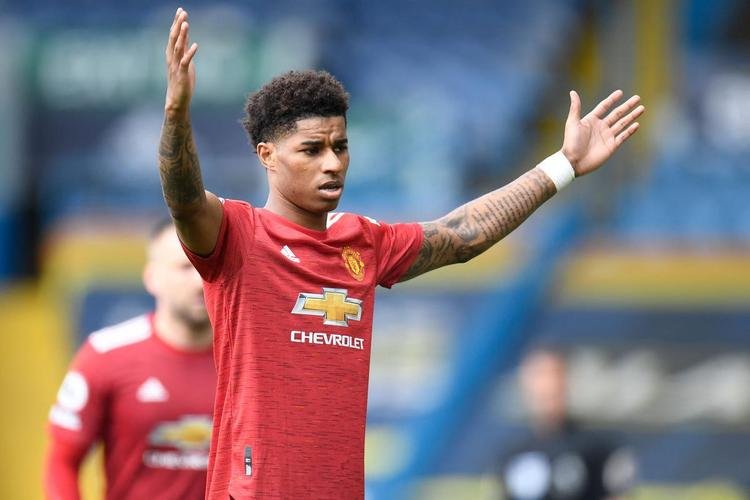 4. Rashford - atacante do Manchester United está avaliado em 121 milhões de euros (R$ 767 milhões)