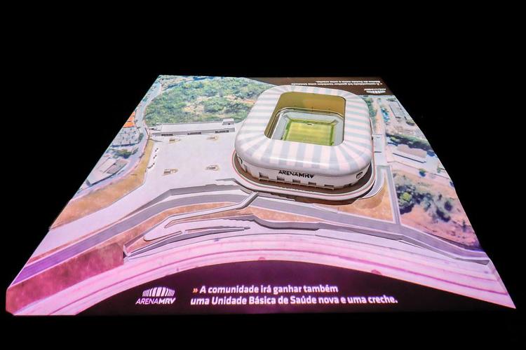 Fotos do Centro de Experiências da Arena MRV, estádio do Atlético