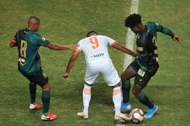 Fotos do jogo deste sbado entre Amrica e Coimbra, no Independncia, pelo Campeonato Mineiro