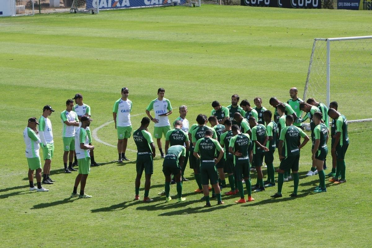 Amrica se prepara para enfrentar o Cruzeiro, nesta quinta-feira, s 19h30, pela 13 rodada do Brasileiro