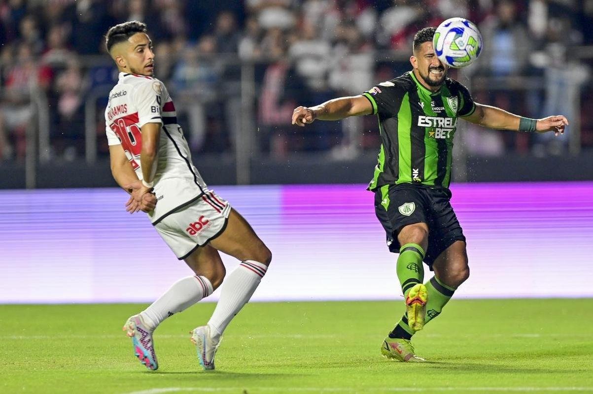 So Paulo e Amrica se enfrentaram neste sbado (22/4), no Morumbi, pela segunda rodada do Campeonato Brasileiro de 2023