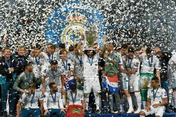 Festa do Real Madrid com a conquista da 13 Liga dos Campees, a terceira de forma seguida