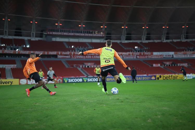 Atlético visitou o Internacional no Beira-Rio, pela quarta rodada do Brasileirão