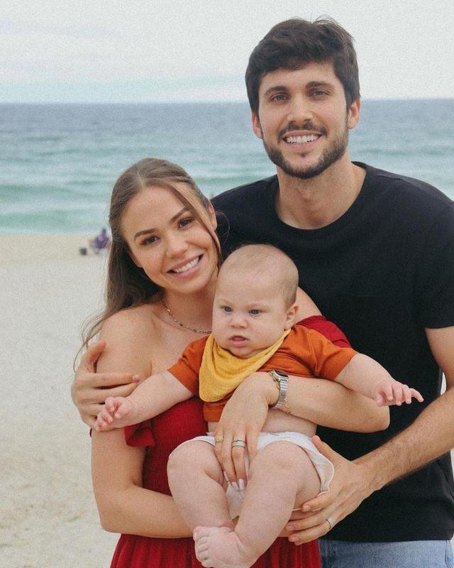 Igor Rabello com a famlia no Rio de Janeiro