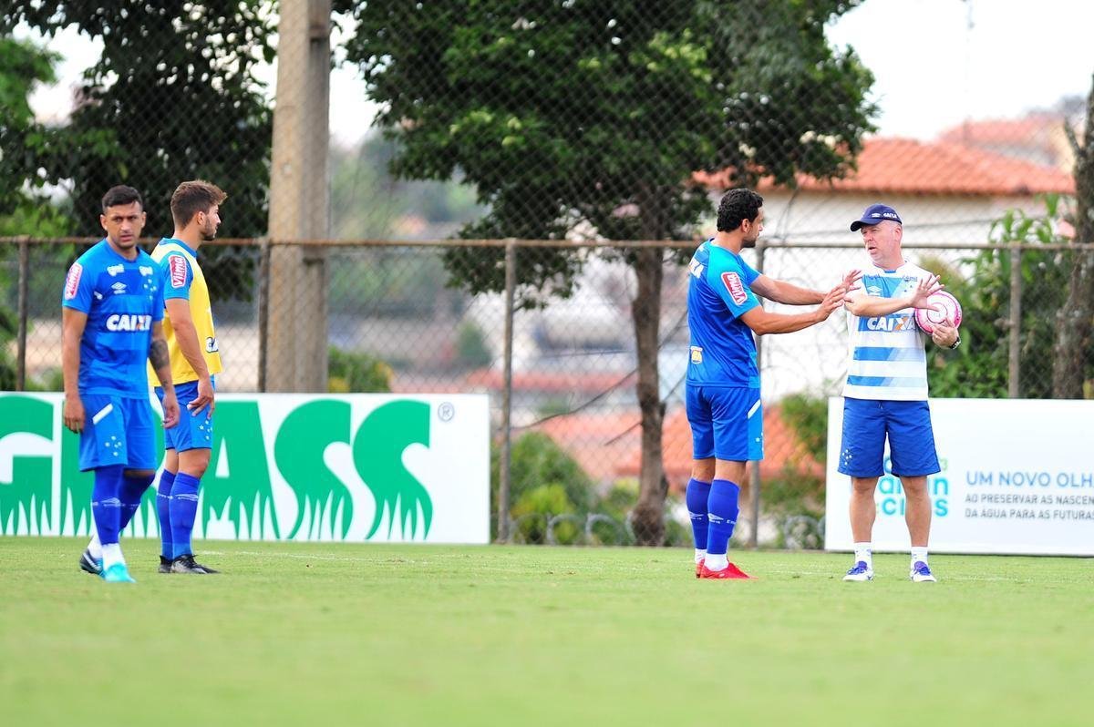 Cruzeiro encerrou nesta tera-feira (16/1) sua preparao para o jogo contra o Tupi