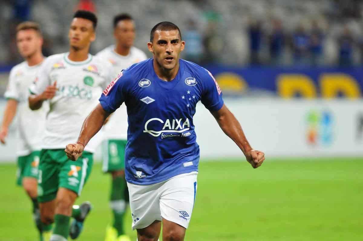 Imagens do jogo entre Cruzeiro e Chapecoense, pela Primeira Liga