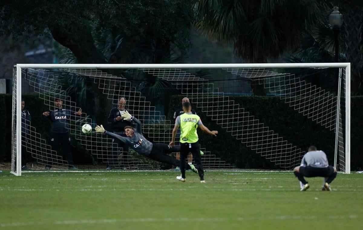 Equipe do Galo treina antes de estreia contra o Bayer Leverkusen na Florida Cup