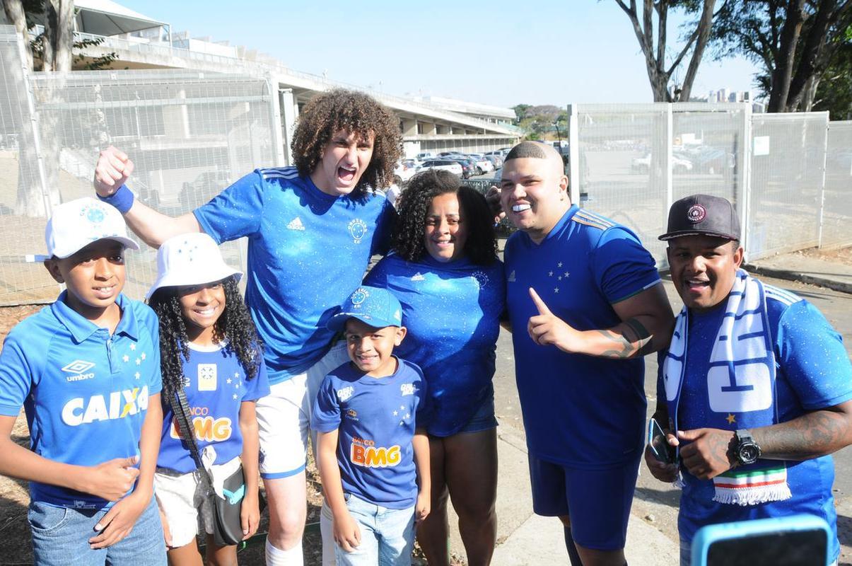 Cruzeiro x Bahia: fotos da torcida da Raposa no Mineiro